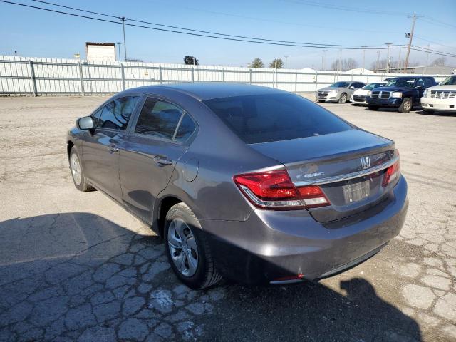 Photo 2 from auction – 2015 HONDA CIVIC LX with VIN 2HGFB2F50FH521602