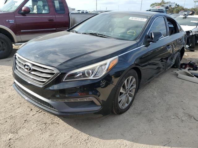 HYUNDAI SONATA SPO 2016 with VIN 5NPE34AFXGH420580 - Photo from auction