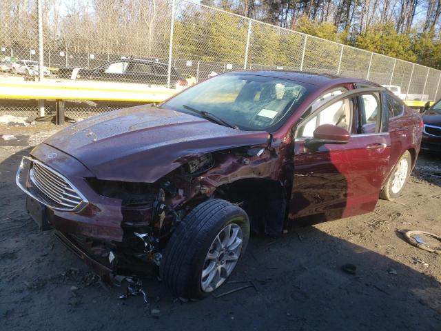Photo 1 from auction – 2017 FORD FUSION S with VIN 3FA6P0G77HR184847