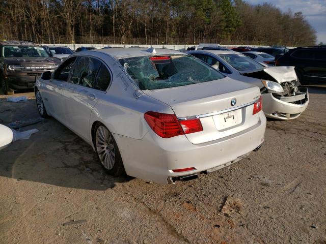 Photo 2 from auction – 2009 BMW 750 LI with VIN WBAKB83559CY62504