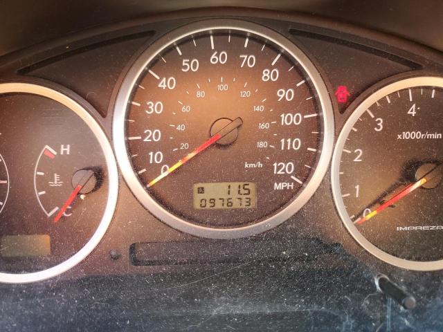 Photo 9 from auction – 2006 SUBARU IMPREZA OU with VIN JF1GG686X6G821599