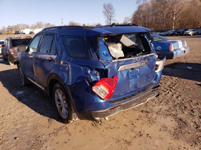 Photo 2 from auction – 2021 FORD EXPLORER X with VIN 1FMSK7DH4MGB39861