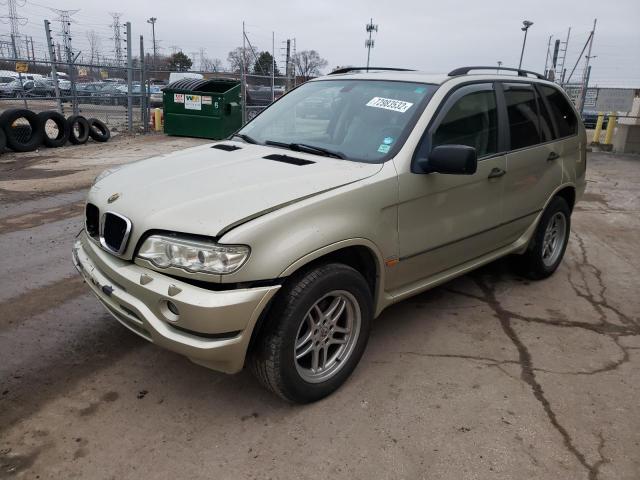 BMW X5 3.0I 2001 with VIN WBAFA53531LP24743 - Photo from auction