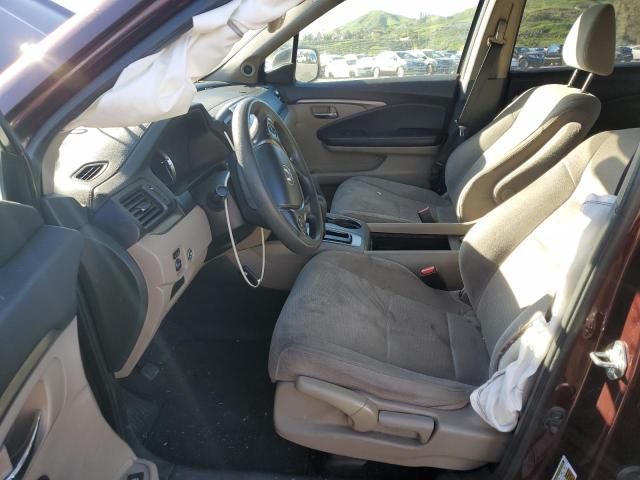 Photo 7 from auction – 2016 HONDA PILOT LX with VIN 5FNYF5H12GB010522