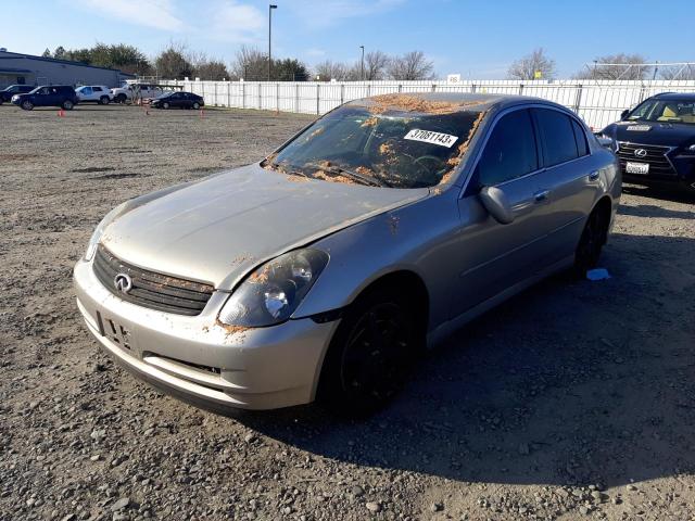 INFINITI G35 2004 with VIN JNKCV51E24M612963 - Photo from auction