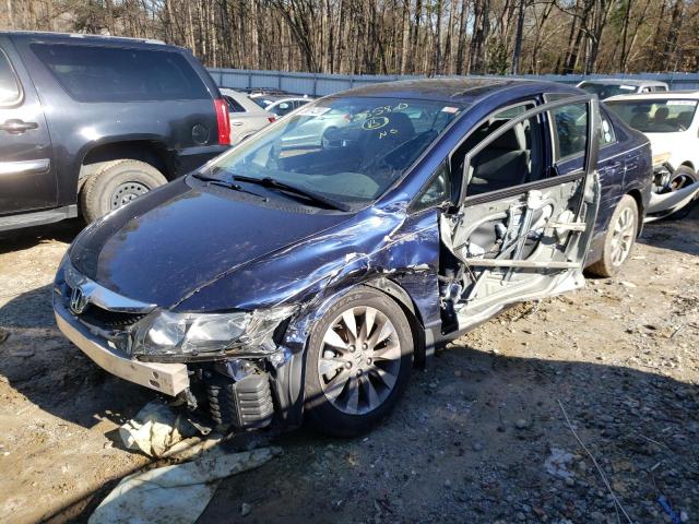 HONDA CIVIC EXL 2010 with VIN 19XFA1F91AE028580 - Photo from auction