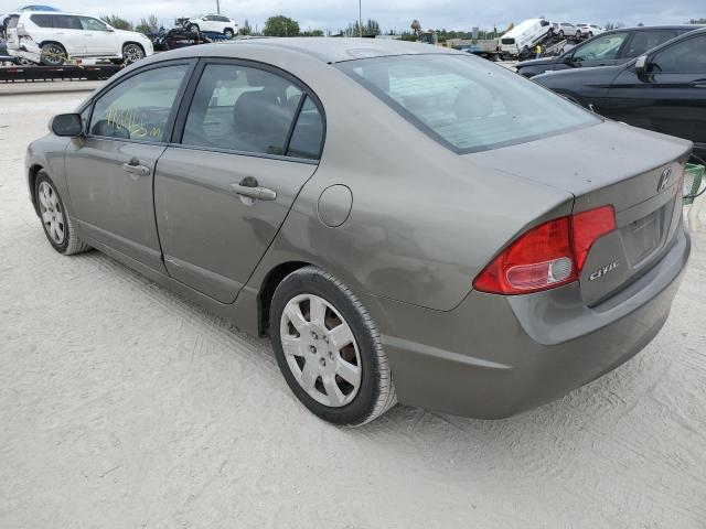 Photo 2 from auction – 2007 HONDA CIVIC LX with VIN 1HGFA16587L073577