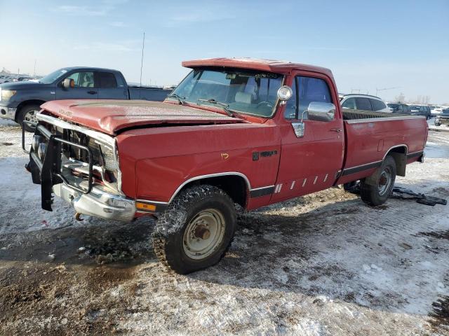 DODGE W-SERIES W 1990 with VIN 1B7JM26Z6LS684457 - Photo from auction