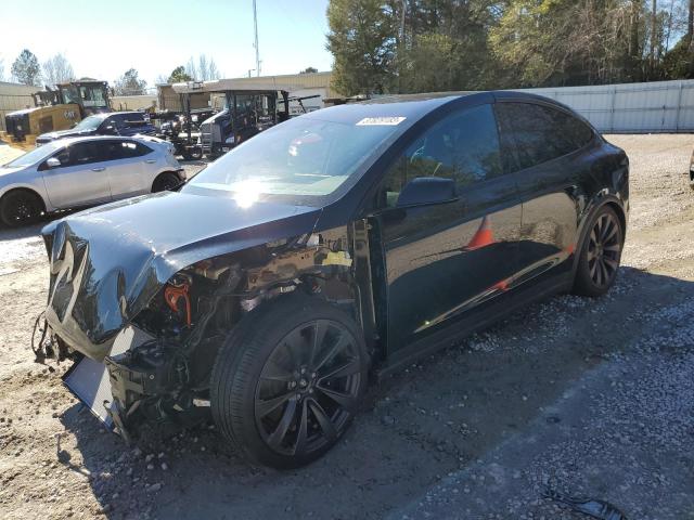 TESLA MODEL X 2022 with VIN 7SAXCBE59NF334254 - Photo from auction