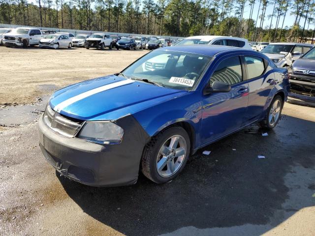 DODGE AVENGER SE 2012 with VIN 1C3CDZAB7CN237523 - Photo from auction