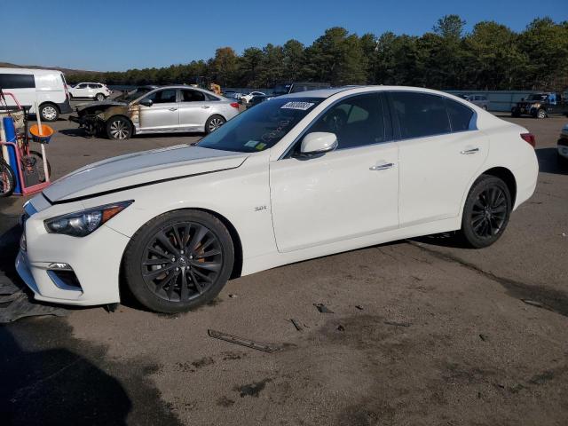 INFINITI Q50 LUXE 2018 with VIN JN1EV7AR7JM445197 - Photo from auction