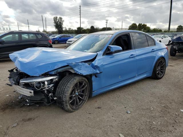 BMW M3 2018 with VIN WBS8M9C58J5K99415 - Photo from auction