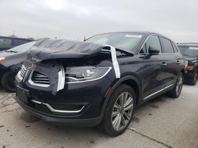 LINCOLN MKX RESERV 2017 with VIN 2LMPJ8LP9HBL53625 - Photo from auction