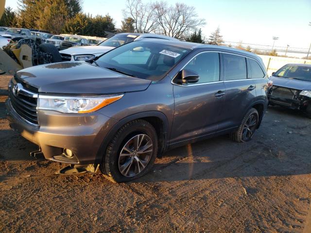 Foto 1 de la subasta – 2016 TOYOTA HIGHLANDER con VIN 5TDJKRFH4GS321336