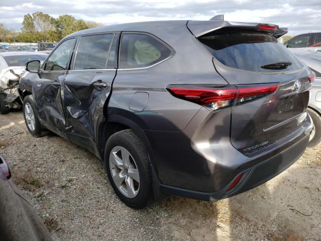 Photo 2 from auction – 2021 TOYOTA HIGHLANDER with VIN 5TDBBRCH5MS534395
