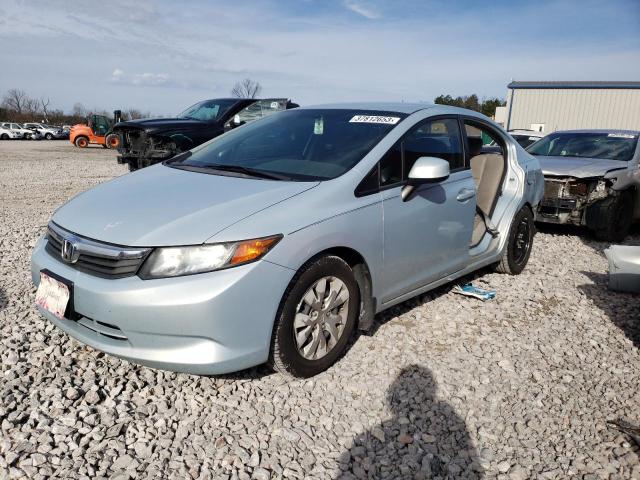 Photo 1 from auction – 2012 HONDA CIVIC LX with VIN 2HGFB2F55CH544000