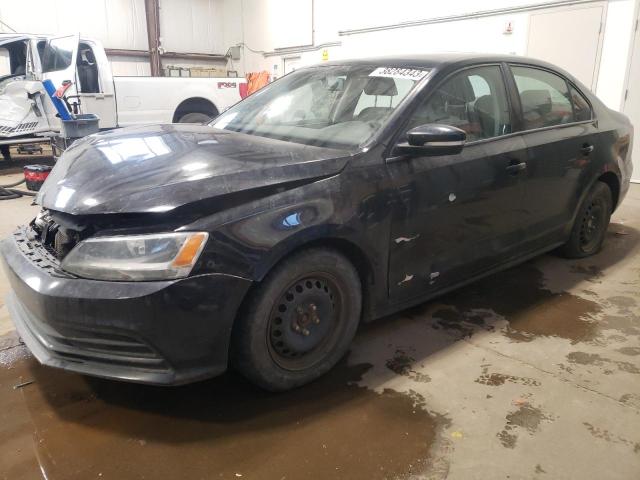 VOLKSWAGEN JETTA BASE 2015 with VIN 3VW2K7AJ0FM277978 - Photo from auction