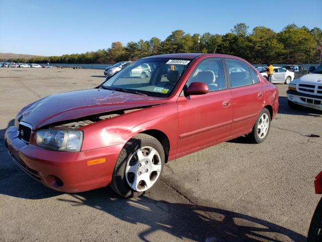 HYUNDAI ELANTRA 2002 with VIN KMHDN45D82U436642 - Photo from auction