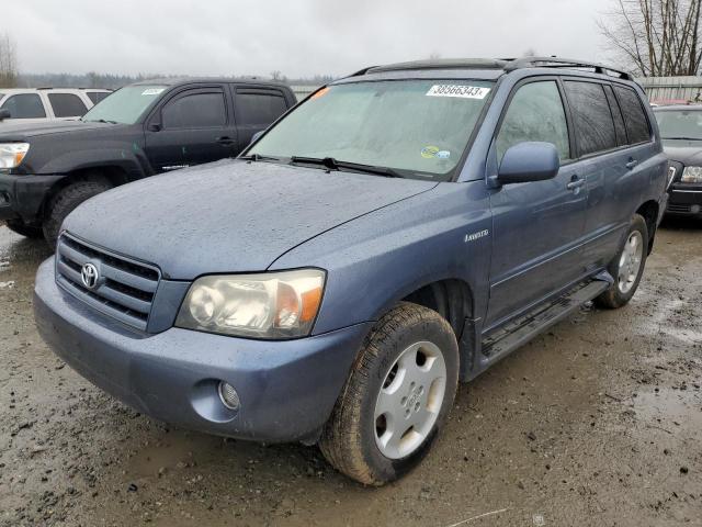 TOYOTA HIGHLANDER 2004 with VIN JTEEP21AX40007978 - Photo from auction