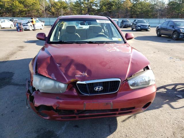 Photo 5 from auction – 2002 HYUNDAI ELANTRA with VIN KMHDN45D82U436642