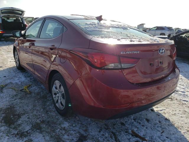 Photo 2 from auction – 2016 HYUNDAI ELANTRA SE with VIN 5NPDH4AE2GH701227