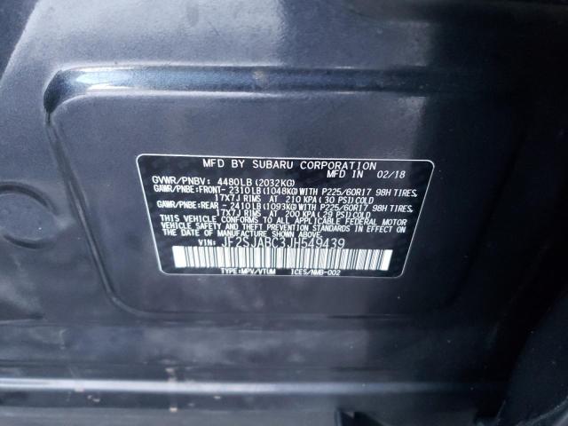 Photo 14 from auction – 2018 SUBARU FORESTER 2 with VIN JF2SJABC3JH549439