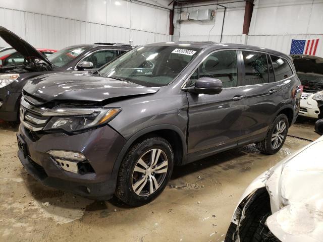 Photo 1 from auction – 2017 HONDA PILOT EXL with VIN 5FNYF6H53HB024780