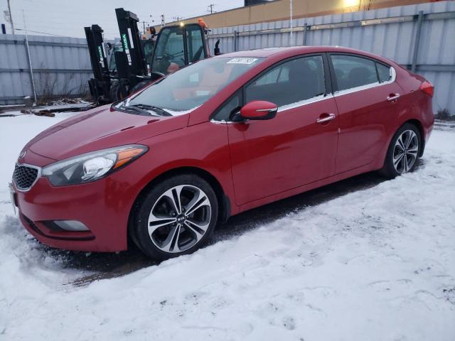 KIA FORTE EX 2014 with VIN KNAFX4A86E5152387 - Photo from auction