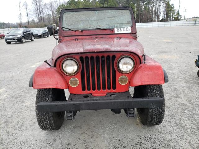 Photo 5 from auction – 1986 JEEP JEEP CJ7 with VIN 1JCCF87A7GT021685