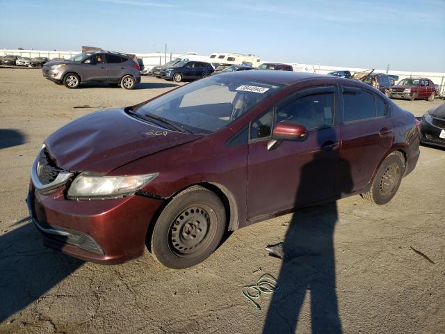HONDA CIVIC LX 2015 with VIN 19XFB2F59FE284666 - Photo from auction