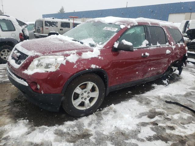 GMC ACADIA SLE 2010 with VIN 1GKLRLED9AJ175699 - Photo from auction