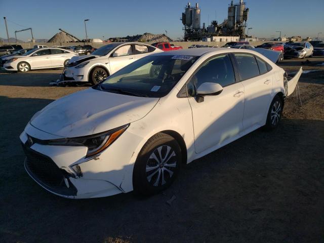 TOYOTA COROLLA LE 2022 with VIN JTDEAMDE9N3007700 - Photo from auction