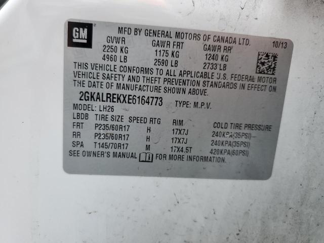 Фото 14 с аукциона – 2014 GMC TERRAIN SL с VIN 2GKALREKXE6164773