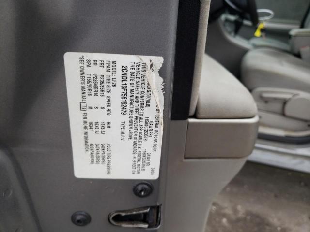 Photo 14 from auction – 2005 CHEVROLET EQUINOX LS with VIN 2CNDL13F756182479