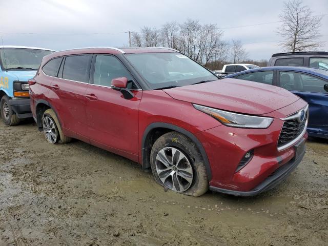 Photo 4 from auction – 2021 TOYOTA HIGHLANDER with VIN 5TDGBRCH3MS516208
