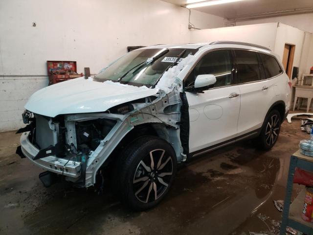 Photo 1 from auction – 2021 HONDA PILOT TOUR with VIN 5FNYF6H67MB090641