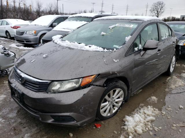 HONDA CIVIC EX 2012 with VIN 19XFB2F83CE102403 - Photo from auction
