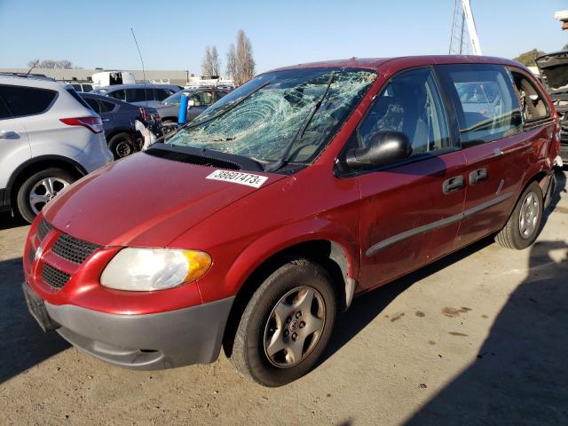 DODGE CARAVAN SE 2002 with VIN 1B4GP25312B699667 - Photo from auction