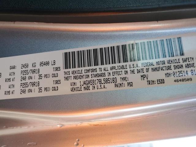 Photo 14 from auction – 2008 JEEP WRANGLER U with VIN 1J4GA59178L585183