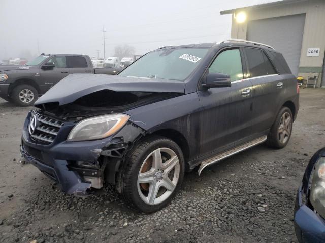 MERCEDES-BENZ ML 350 BLU 2014 with VIN 4JGDA2EB6EA401117 - Photo from auction