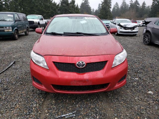 Photo 5 from auction – 2009 TOYOTA COROLLA BA with VIN JTDBL40E59J042514