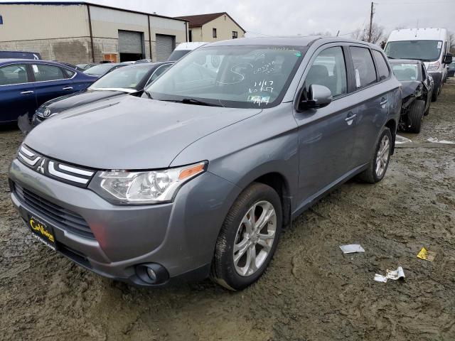 MITSUBISHI OUTLANDER 2014 with VIN JA4AZ3A38EZ003858 - Photo from auction