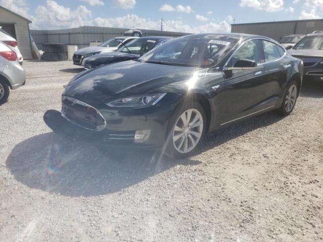TESLA MODEL S 2014 with VIN 5YJSA1H12EFP49822 - Photo from auction