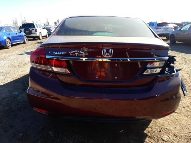 Photo 6 from auction – 2015 HONDA CIVIC LX with VIN 19XFB2F50FE097090