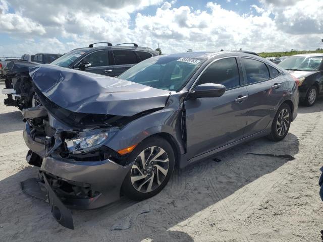 HONDA CIVIC EX 2017 with VIN 19XFC2F81HE052881 - Photo from auction