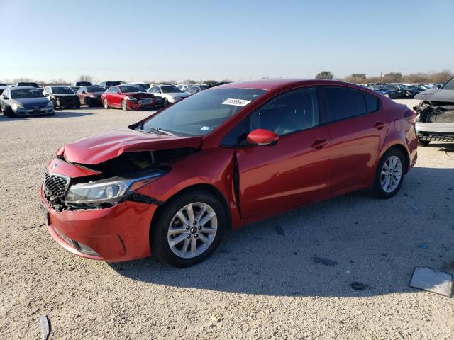 KIA FORTE LX 2017 with VIN 3KPFL4A75HE014600 - Photo from auction