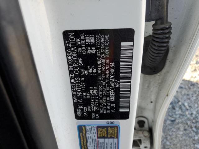 Photo 14 from auction – 2021 KIA SELTOS LX with VIN KNDEPCAA8M7094684