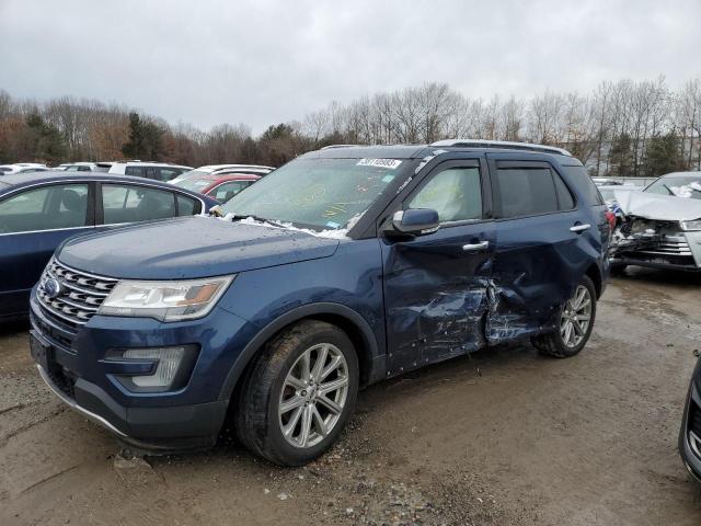 FORD EXPLORER L 2017 with VIN 1FM5K8F87HGA34950 - Photo from auction