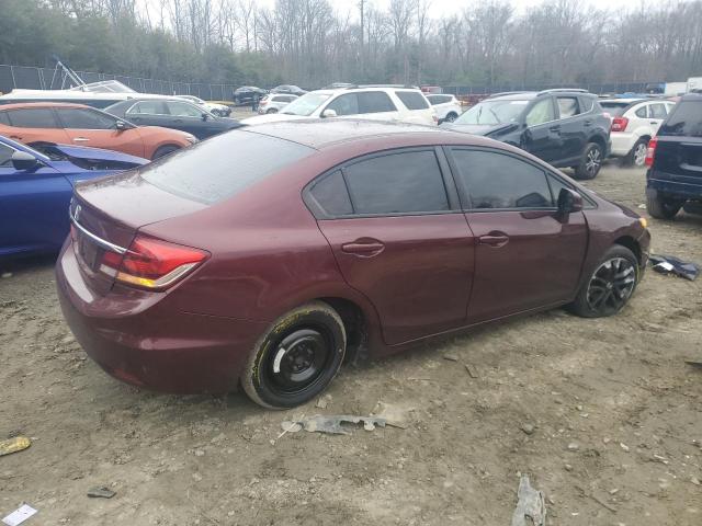 Photo 3 from auction – 2013 HONDA CIVIC EXL with VIN 19XFB2F91DE008045