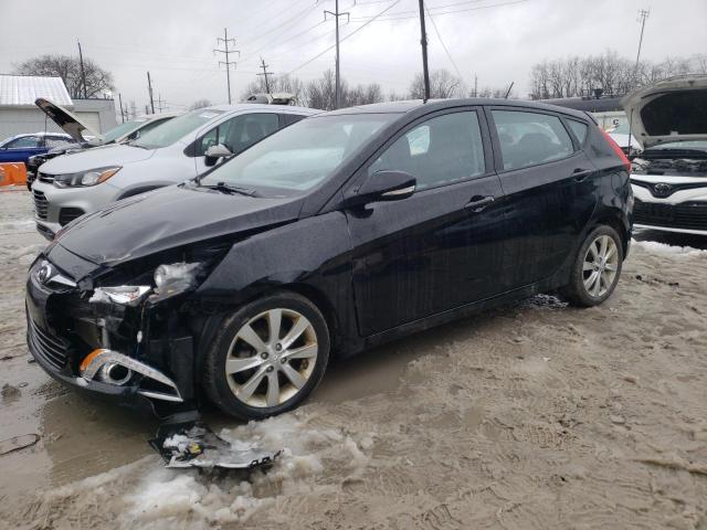 HYUNDAI ACCENT GLS 2014 with VIN KMHCU5AE1EU160117 - Photo from auction